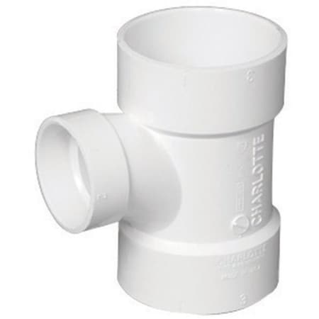 Pinpoint Charlotte Pipe & Foundry PVC004011600HA PVC-Dwv Sanitary Tee 4 x 4 x 1.5 in. PI155254